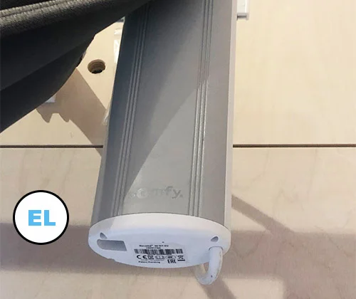 Електричний карниз Somfy Movelite DCT на вимикачі
