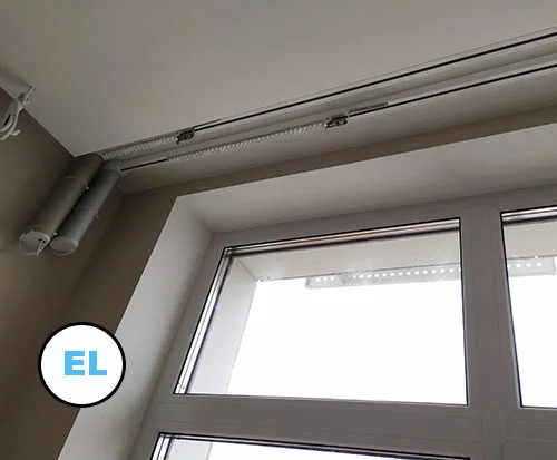 Електрокарниз для штор Somfy ULTRA та MOVELITE