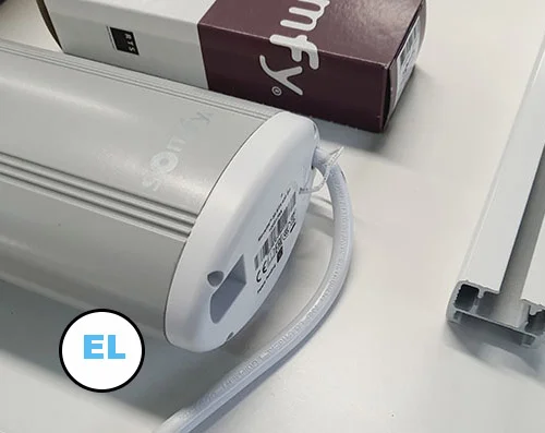 Французький карниз Somfy Movelite 35 з вимикачем 
