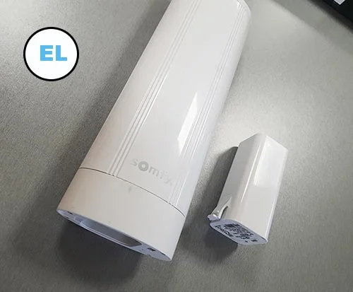 Електрокарниз на акумуляторі Somfy WireFree RTS 