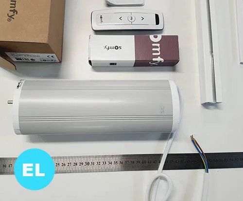 Електропривід для штор Somfy Movelite 35 з пультом