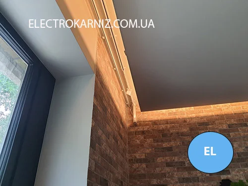 Китайський автоматичний карниз для штор