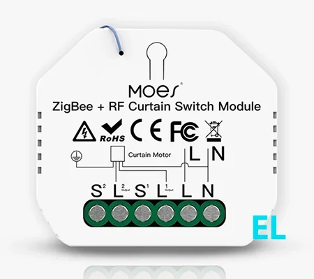 Zigbee реле для штор 
