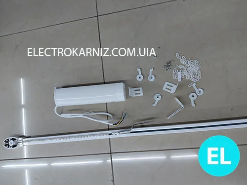 Карниз з електроприводом Dooya Smart з кронштейнами Карниз з електроприводом Dooya Smart з кронштейнами